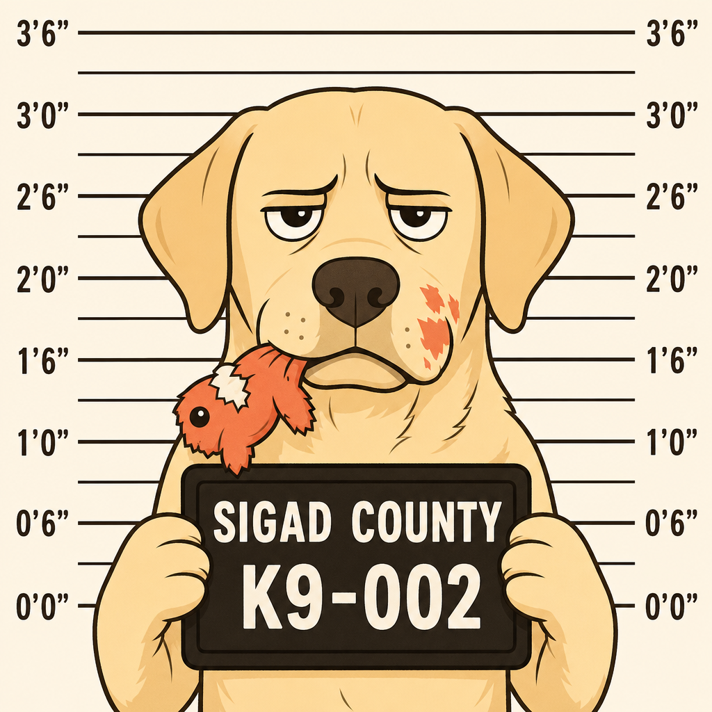 Mugshot of a Labrador Retriever