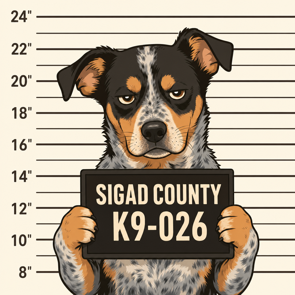 Mugshot of a Medium Mixed Breed